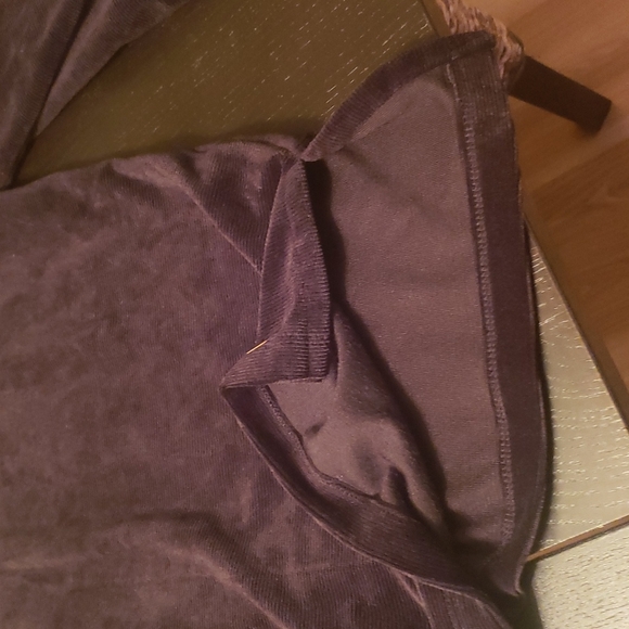 LA VIE EN ROSE Lounge Velour top - Picture 6 of 8